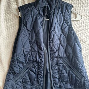 Old Navy Quilted Vest - Navy Blue